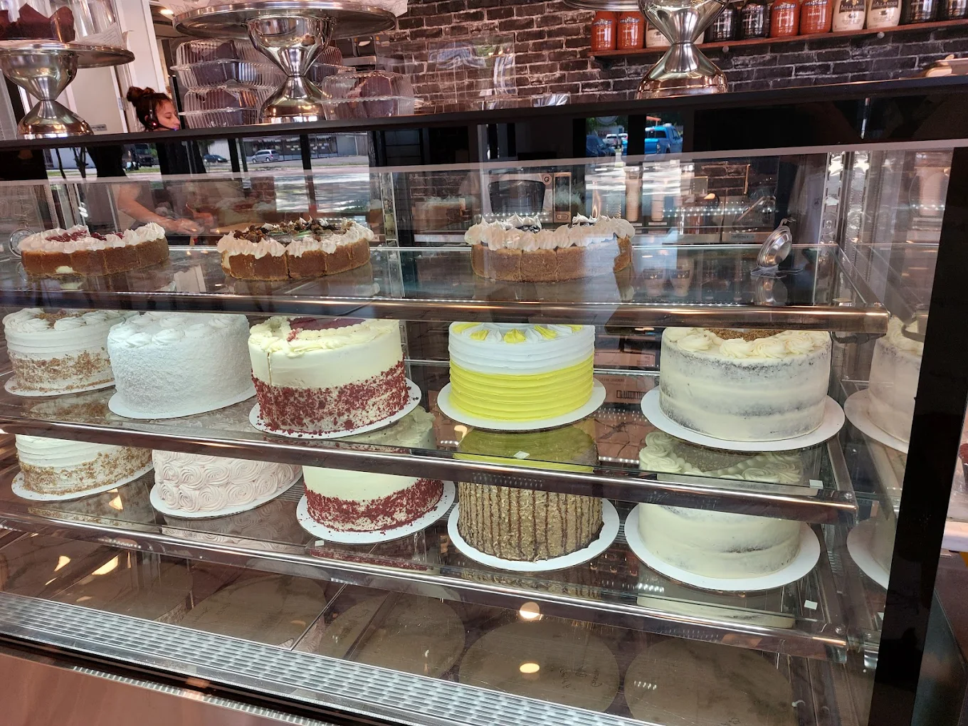 Coffee and dessert at Coffee Guy Underground, Pensacola