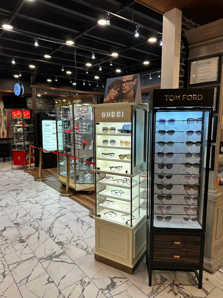 Gucci designer glasses at My Eye Guy, Pensacola